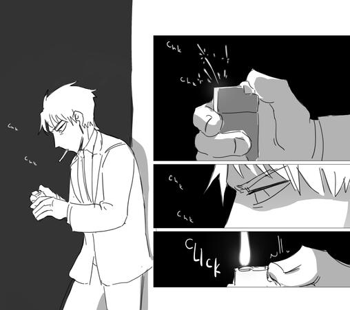 "Heist AU" - A Comic Based Off A WIP snippet
