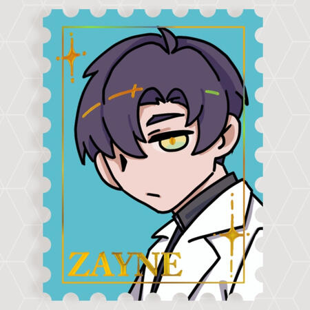 Love and Deepspace - Zayne Stamp